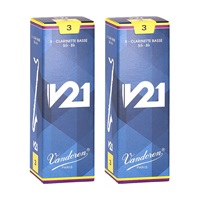 【2個セット】《硬さ：3》バスクラリネット用リード バンドレン V21 【宅配便発送】【正規輸入品】