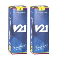 【2個セット】《硬さ：4》バスクラリネット用リード バンドレン V21 【宅配便発送】【正規輸入品】