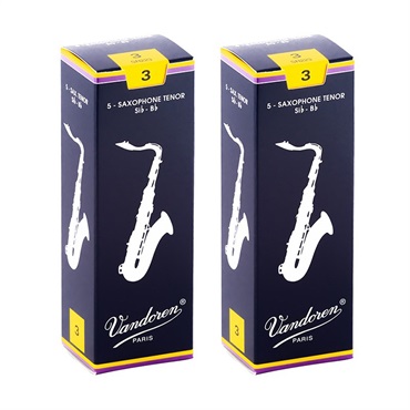 VANDOREN 【2個セット】《硬さ：3》テナーサックス用リード