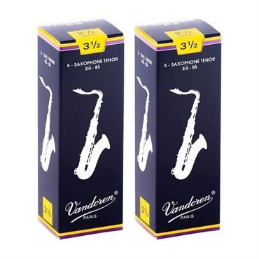VANDOREN 【2個セット】《硬さ：3-1/2》テナーサックス用リード