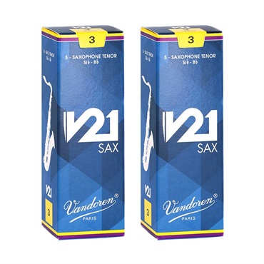 Vandoren テナーサックスリード 3 (2箱セット) vandoren（バンドーレン） ◎【バラ売り・2枚・新品】バンドレンリード