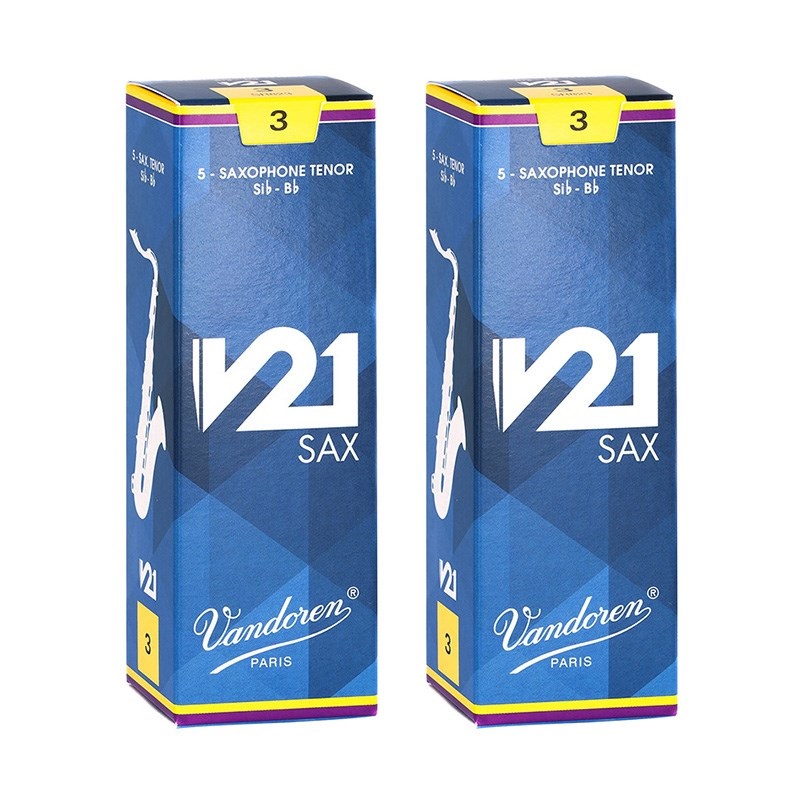 VANDOREN 【2個セット】《硬さ：3.0》テナーサックス用リード