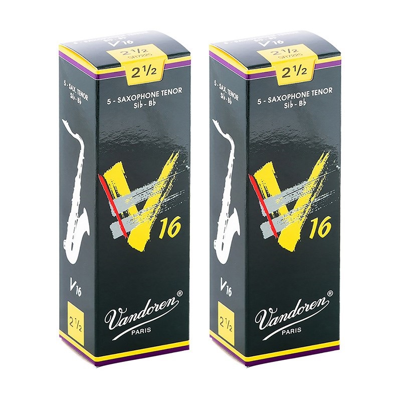 Vandoren V16 アルトサックスリード 2 1/2番 5箱セット Vandoren V16