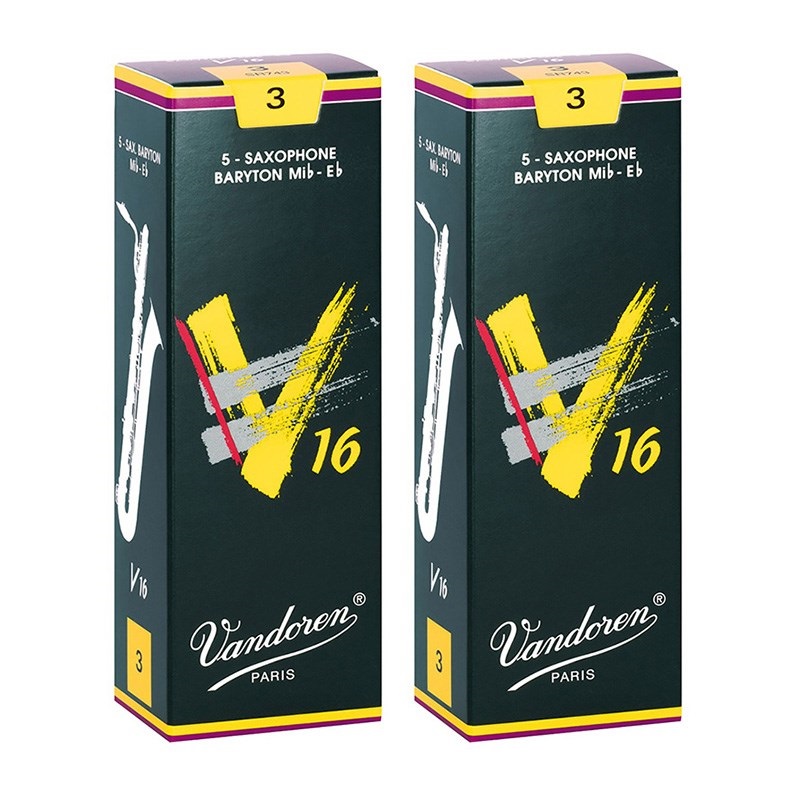 VANDOREN 【2個セット】《硬さ：3》バリトンサックス用リード  