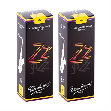 【2個セット】《硬さ：4》テナーサックス用リード バンドレン ZZ (ジージー) 【宅配便発送】【正規輸入品】