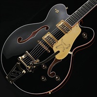 G6636T Players Edition Falcon Center Block Double-Cut with String-Thru Bigsby (Black) 【特価】
