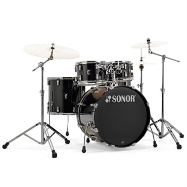 SONOR SN-AQ1SG #PB [AQ1 STAGE Set / PIANO BLACK]【ハードウェア付属 / シンバル別売】