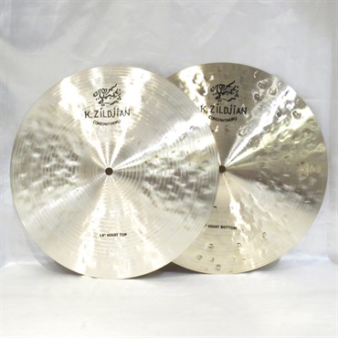 K Constantinople HiHat 14 pair [NKZL14CONHHT/14CONHHBM] [888g/1089g]【Zildjian K Constantinople フェア】