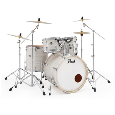 Pearl EXX725S/C-2CSNN #777 [EXPORT スタンダードサイズドラムセット (2クラッシュシンバル仕様) / Slipstream White]【シンバル＆ハードウェア＆スティック付属】