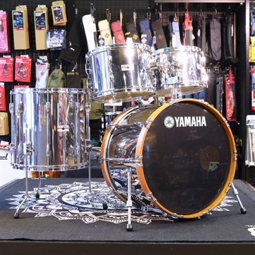 YD-9000A 4pc Drum Set [22BD，16FT，13TT，12TT] - Miller Chrome Finish 【中古品】