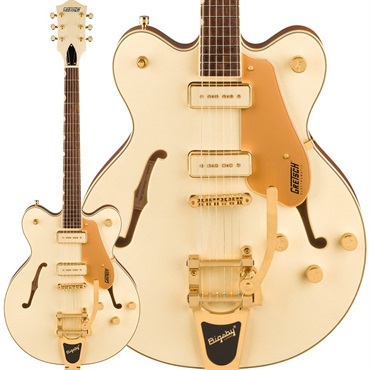 Electromatic Pristine LTD Center Block Double-Cut with Bigsby (White Gold/Laurel) 【10月上旬入荷予定】
