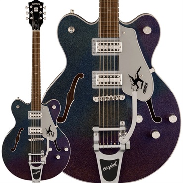 GRETSCH Electromatic John Gourley Broadkaster Center Block (Iridescent Black/Laurel)