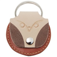 【創業50周年大決算SALE】 日本製手縫い本革ピックケース OWL (フクロウ)