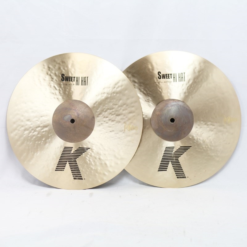 Zildjian K Zildjian Sweet HiHat 15 pair [NKZL15SW.HHT/15SW.HHBM  