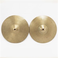 値下げしました！1950s A Zildjian HiHat 12 Pair [Late 50s Small Stamp/Top:530g Bottom:608g] 【VINTAGE】