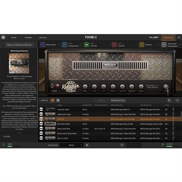 IK Multimedia TONEX MESA/Boogie Reference(代引不可)(オンライン納品)