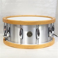 S1-6514A-WH [Full Range Snare Drums / Aluminum Wood Hoop Snare 14×6.5]【店頭展示特価品】