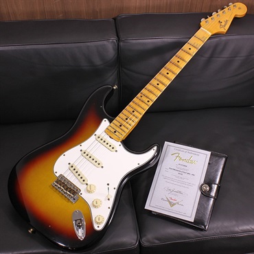 Postmodern Stratocaster Journeyman Relic Maple Fingerboard Bleached 3-Color Sunburst SN. XN16722