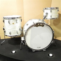 1969's Down Beat 3pc Drum Set - White Marine Pearl【Vintage】