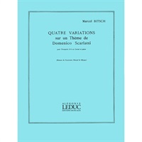 ビッチュ ： ドメニコ・スカルラッティの主題による4つの変奏曲