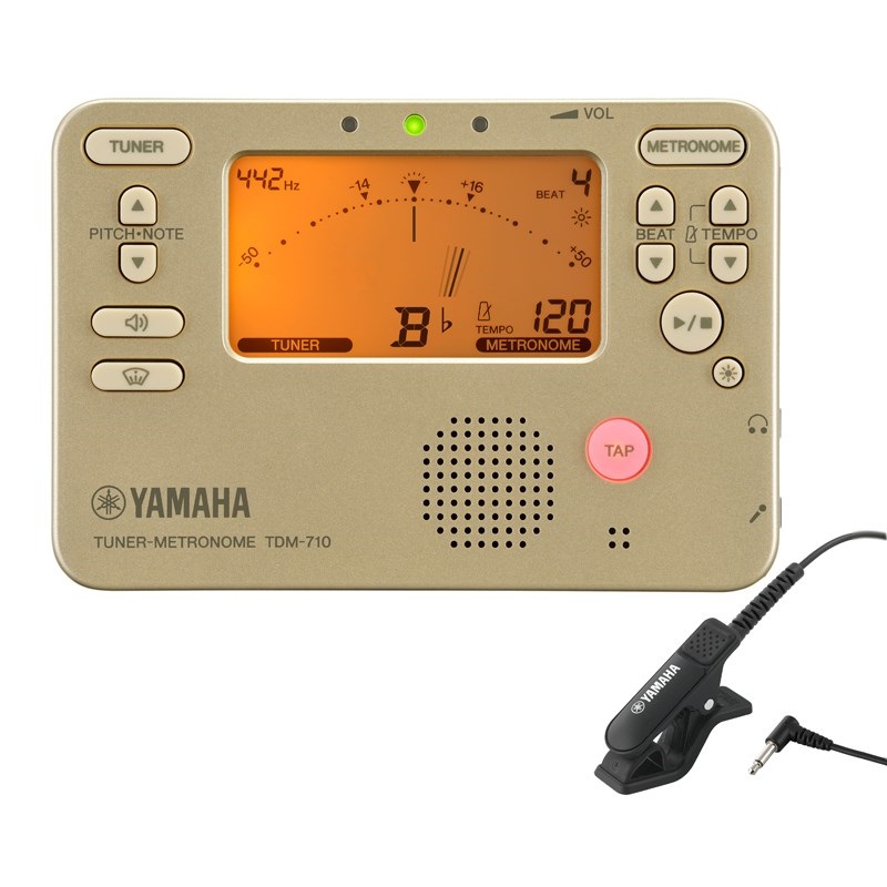 YAMAHA ヤマハ / TDM-710GLM マイク付き チューナー & メトロノーム 【2024年NEWモデル】