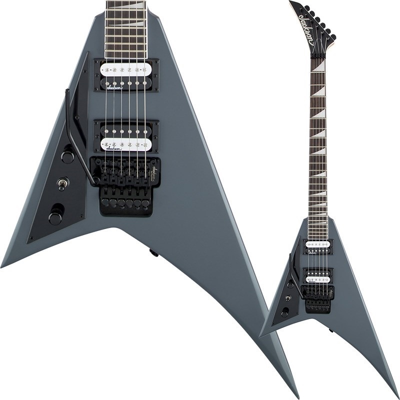 Jackson JS Series Rhoads JS32 LH (Satin Gray/Amaranth Fingerboard)