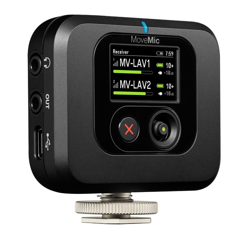 SHURE MOVEMIC RECEIVER(受信機単体)(MV-R-J-Z6)(MoveMic専用受信機)  【国内正規品】