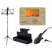 ヤマハ / TDM-710GL チューナー & メトロノーム 4点セット（TDM-710GL/TM-40BK/MS-RKDX/MS-260AL） 【セットがお買い得!!】