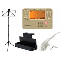 ヤマハ / TDM-710GL チューナー & メトロノーム 4点セット（TDM-710GL/TM-40IV/MS-RKDX/MS-260AL） 【セットがお買い得!!】