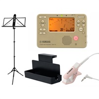 ヤマハ / TDM-710GL チューナー & メトロノーム 4点セット（TDM-710GL/TM-40PK/MS-RKDX/MS-260AL） 【セットがお買い得!!】