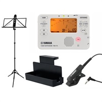 ヤマハ / TDM-710IV チューナー & メトロノーム 4点セット（TDM-710IV/TM-40BK/MS-RKDX/MS-260AL） 【セットがお買い得!!】