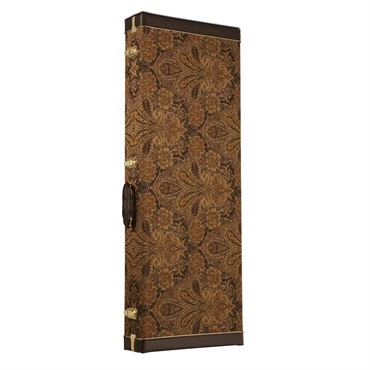 Multi-Fit Hard Case (Brown Paisley， Brown Interior)