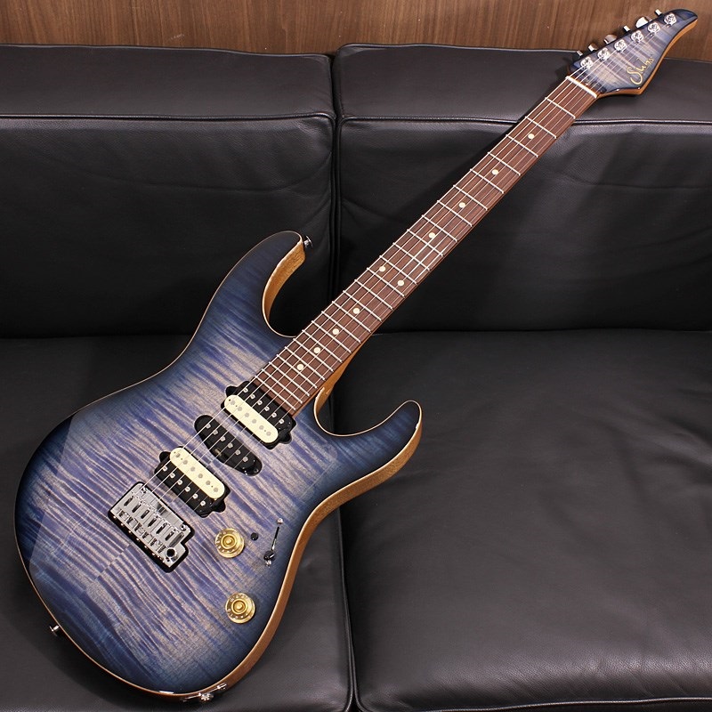 Modern Flame Maple Top/Mahogany Back&Neck Faded Trans Whale Blue Burst SN. 79181の商品画像