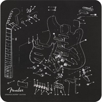Fender Mousepad (Exploded Strat) [9106108003]