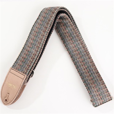 Couch Guitar Strap 70's Sweater Weather Zig Zag Vintage