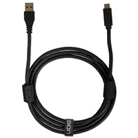 U98001BL Ultimate USB Cable 3.0 C-A Black Straight 1.5m
