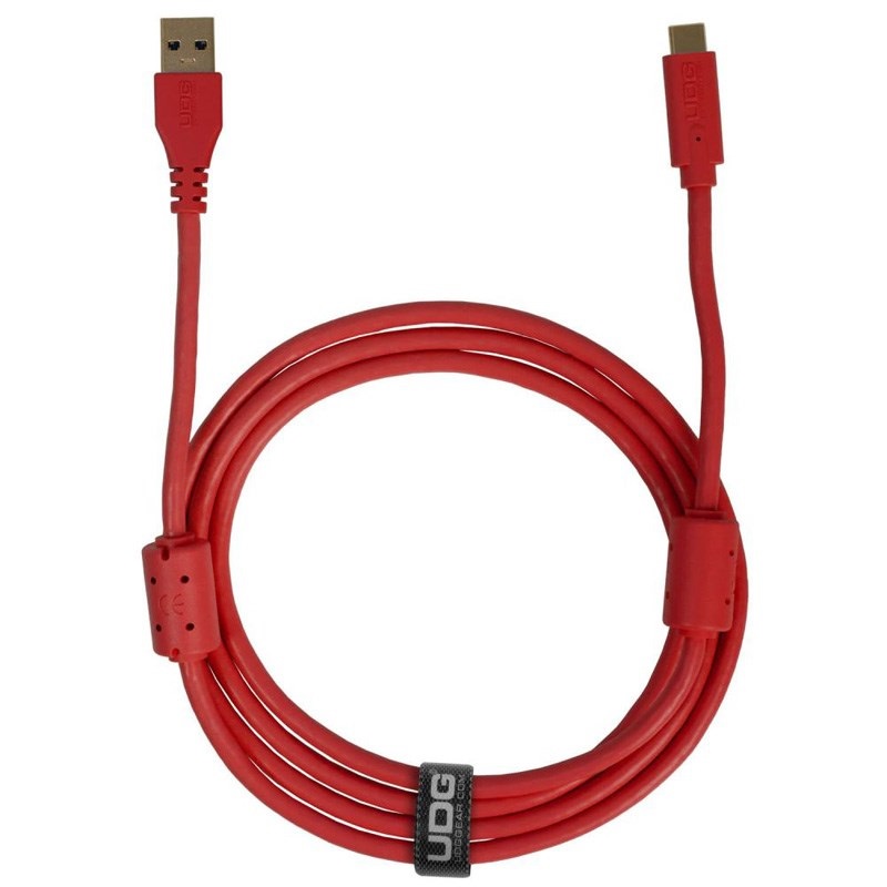 UDG U98001RD Ultimate USB Cable 3.0 C-A Red Straight 1.5m