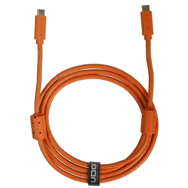 UDG U99001OR Ultimate USB Cable 3.2 C-C Orange Straight 1.5m