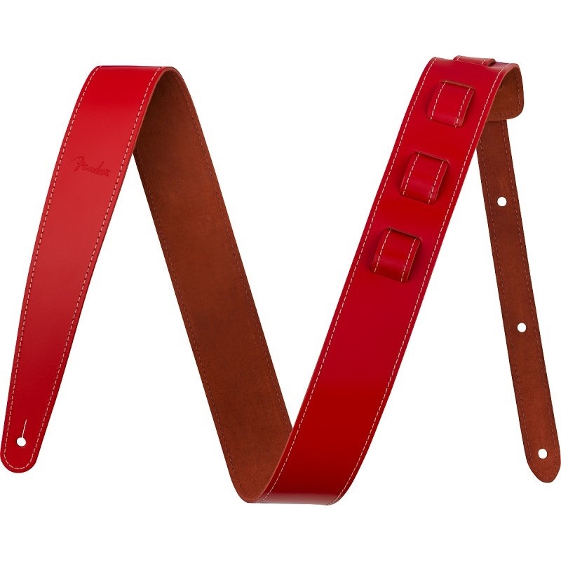 Fender USA 【大決算セール】 2 Essentials Leather Strap (Red
