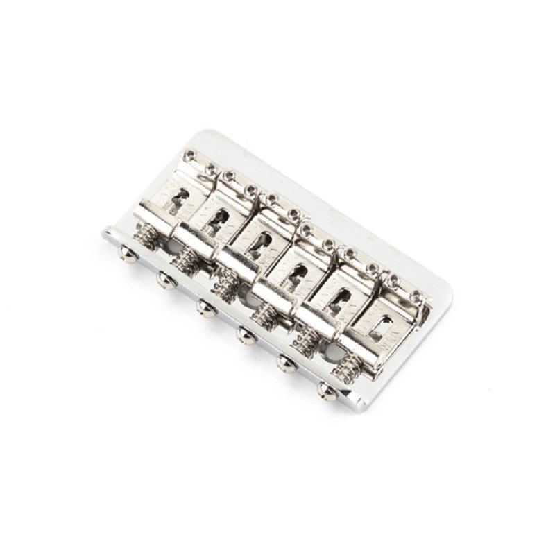 Fender USA 6-Saddle Hardtail Classic/Standard Series Bridge Assembly (Chrome) [0060068000]