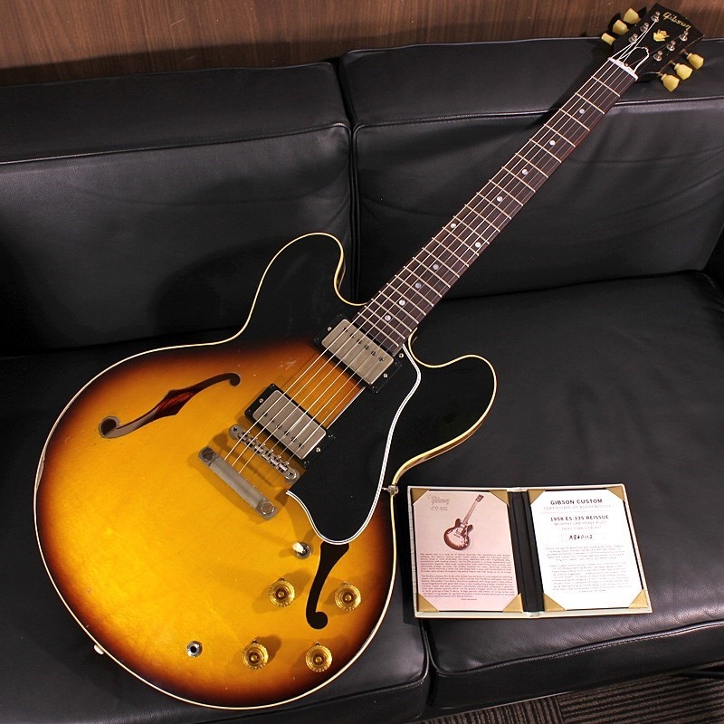 Murphy Lab 1958 ES-335 Reissue Heavy Aged Faded Tobacco Burst SN. A840112【TOTE BAG PRESENT CAMPAIGN】の商品画像