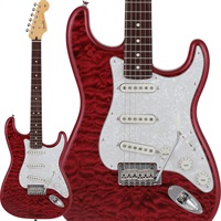 【4月上旬頃入荷予定】 2024 Collection Hybrid II Stratocaster QMT (Red Beryl/Rosewood)