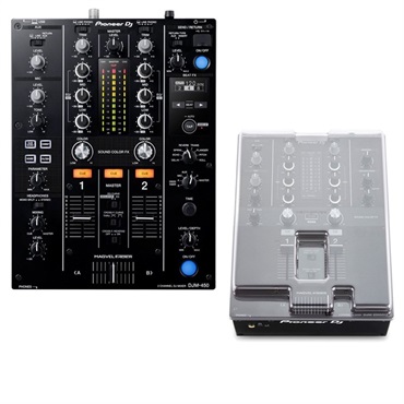 DJM450 + DECKSAEVR製 本体保護カバーSET 【rekordbox対応 2ch DJミキサー】