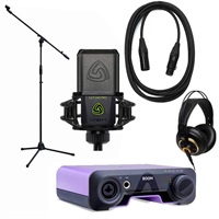 高音質にこだわるマイク録音初心者セット (Apogee BOOM + LEWITT LCT240PRO Vocal Set) 【ボーカル/ナレーション初心者おすすめセット】