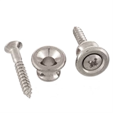 【お取り寄せ商品】 GIBSON STYLE NICKEL STRAP BUTTONS/AP-6695-001