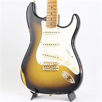 2023 Spring Event Limited Edition 1957 Stratocaster Relic Faded/Aged 2-Color Sunburst with Gold Hardware【SN.CZ570778】