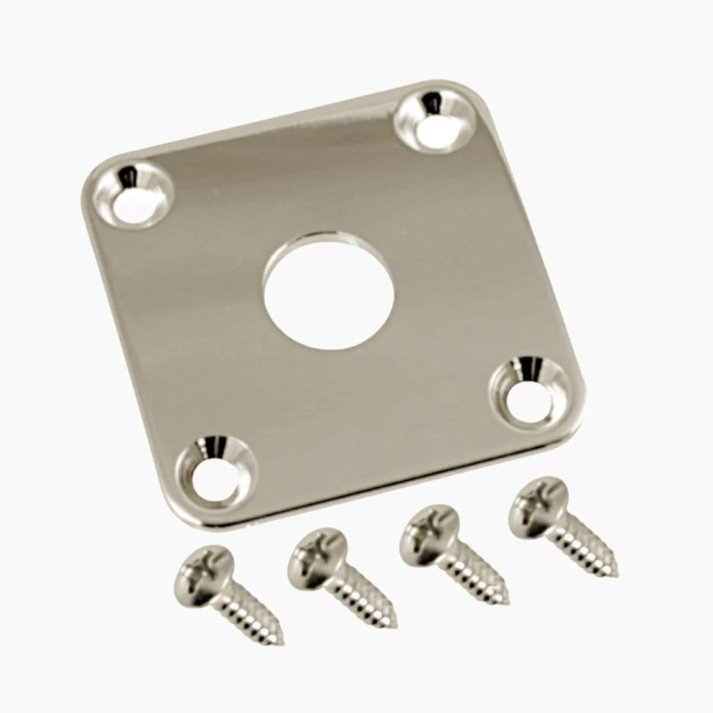 ALLPARTS NICKEL METAL JACKPLATE/AP-0633-001【お取り寄せ商品】