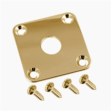 ALLPARTS GOLD METAL JACKPLATE/AP-0633-002【お取り寄せ商品】
