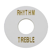 WHITE PLASTIC RHYTHM/TREBLE RING/AP-0663-025 【お取り寄せ商品】