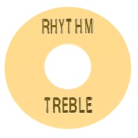 CREAM PLASTIC RHYTHM/TREBLE RING/AP-0663-028【お取り寄せ商品】